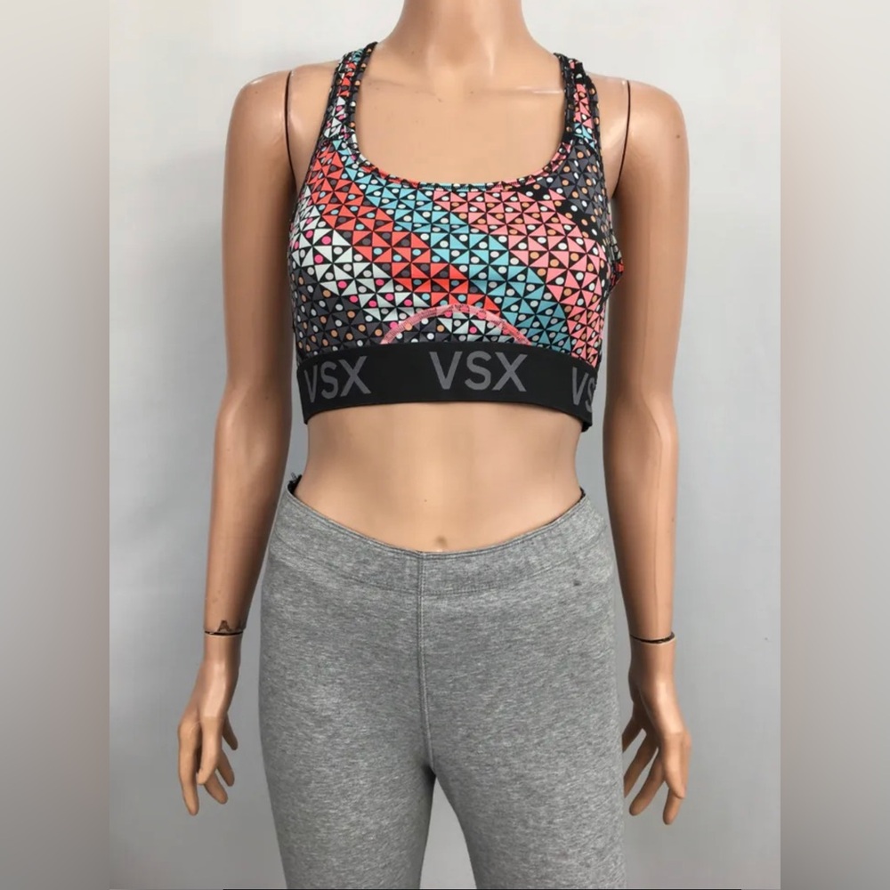 VS SPORT bra for women size SP good condition color trii color black orange